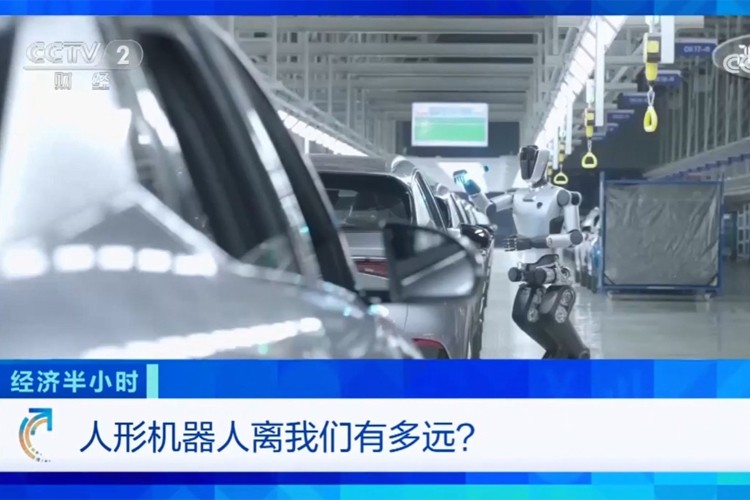 中央电视台《经济半小时》栏目对leyu网站机器人的专题报道